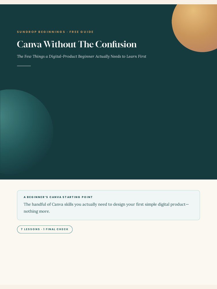 Canva Without the Confusion cover