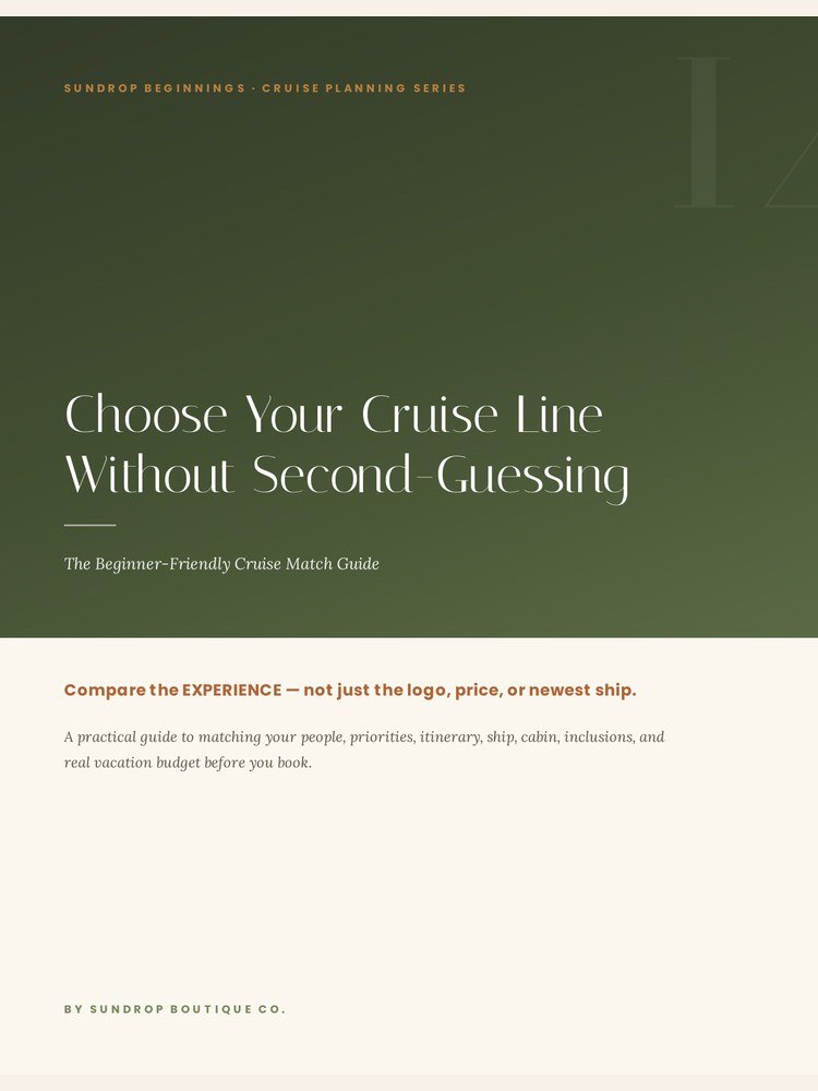 Choose Your Cruise Line Without Second-Guessing cover