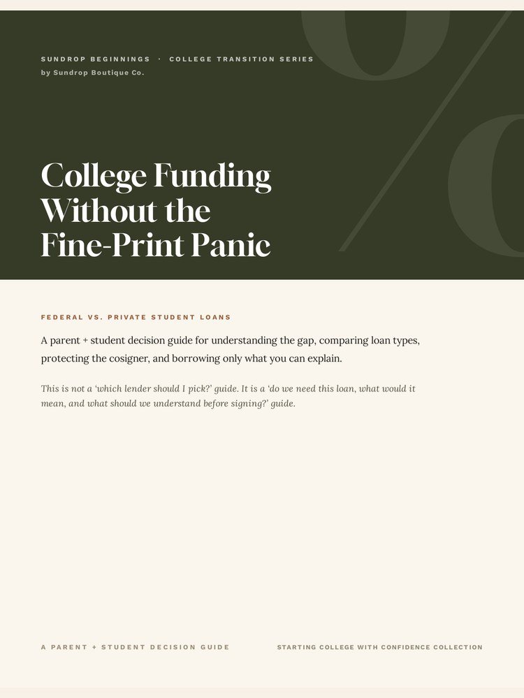 College Funding Without the Fine-Print Panic cover