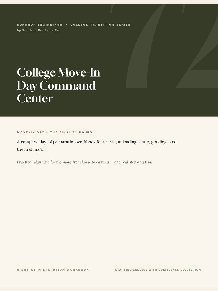 College Move-In Day Command Center cover