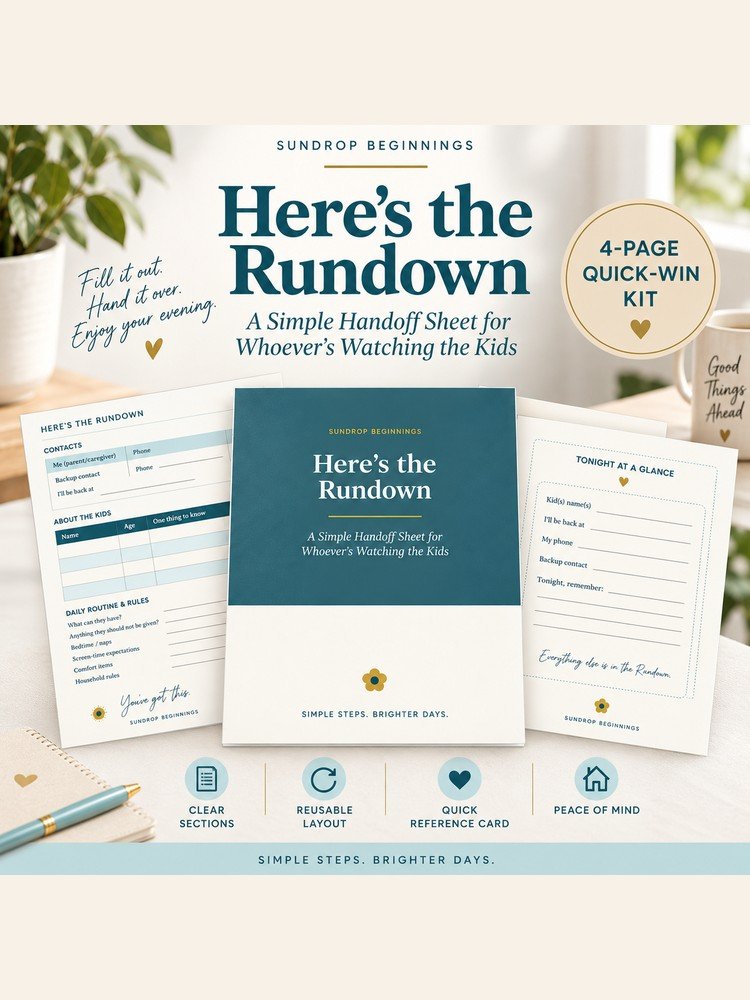 Here's the Rundown cover